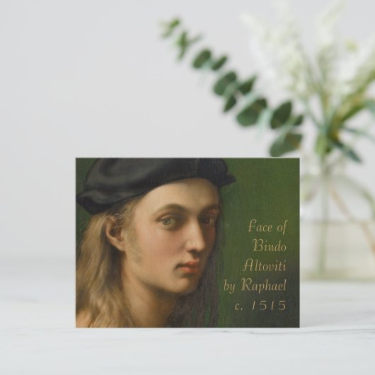 Raphael CC0212 Loveable Faces Postkarte (Stehend Vorderseite)