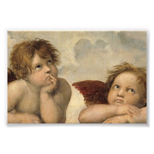 Raphael Cherubs Angels Fotodruck (Vorne)