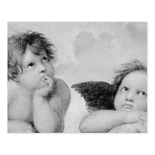 Raphael Cherubs Angels Gummistempel (Prägung)
