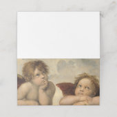 Raphael Cherubs Angels Platzkarte (Außenseite Aufgefaltet)