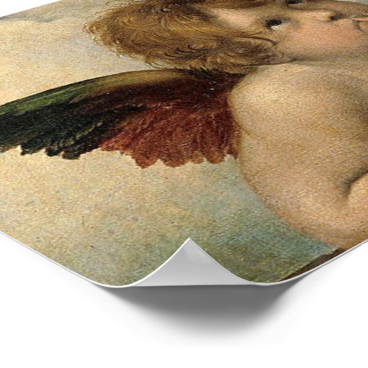 Raphael Cherubs Angels Poster (Ecke)