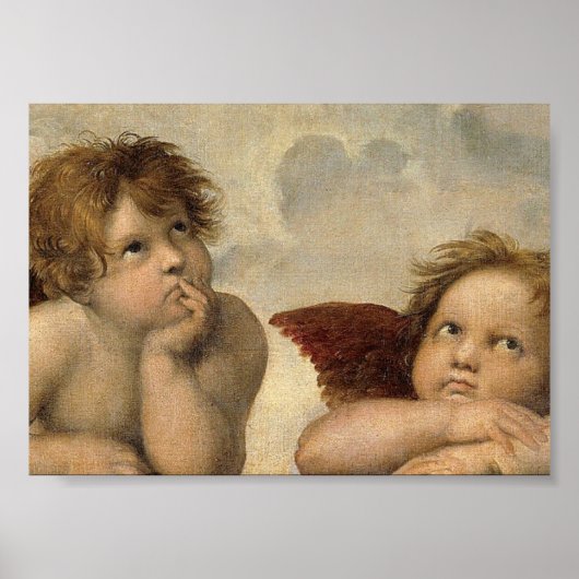 Raphael Cherubs Angels Poster (Vorne)