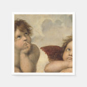 Raphael Cherubs Angels Serviette (Vorderseite)