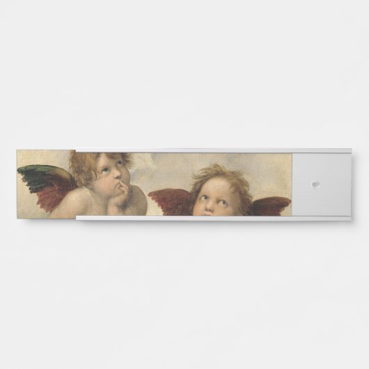 Raphael Cherubs Angels Türschild (Vorderseite )