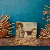 Raphael Cherubs Engel Fotoplatte (Seite)