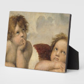Raphael Cherubs Engel Fotoplatte (Seite)