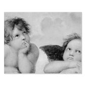 Raphael Cherubs Engel Gummistempel (Prägung)