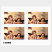 Raphael Cherubs Sistine Madonna Aufkleber (Blatt)