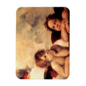 Raphael Cherubs Sistine Madonna Magnet (Vertikal)