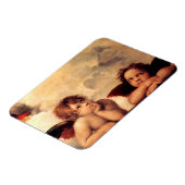 Raphael Cherubs Sistine Madonna Magnet (Linke Seite)