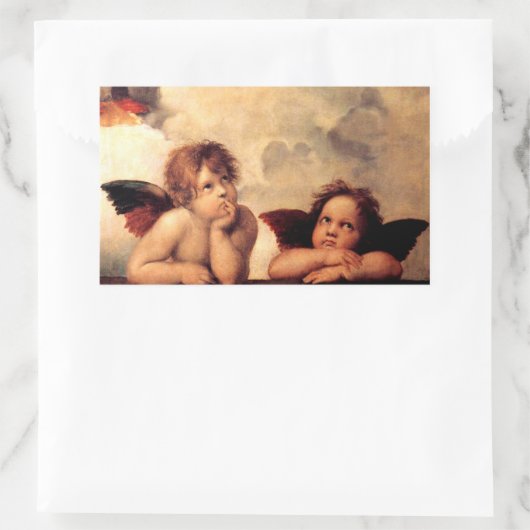 Raphael Cherubs Sistine Madonna Stickers (Tasche)