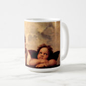 Raphael Cherubs Sistine Madonna Tasse (VorderseiteRechts)