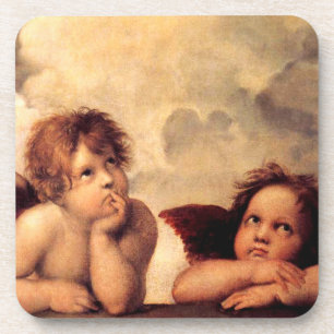 Raphael Cherubs Sistine Madonna Untersetzer