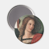 Raphael Christmas Angel Magnet Raffaello Sanzio (Vorderseite/Rückseite)