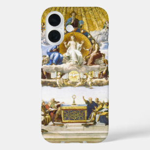 Raphael Die Disputation über das Heilige Sakrament iPhone 16 Hülle