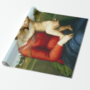 Raphael Die kleine Cowper Madonna Geschenkpapier