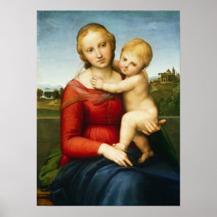 Raphael - Die kleine Cowper Madonna Poster