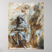 Raphael - Die Propheten Hosea und Jonah Poster (Vorne)