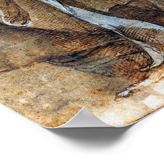 Raphael - Die Propheten Hosea und Jonah Poster (Ecke)