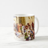 Raphael, Die Schule von Athen (1509) Kaffeetasse (VorderseiteRechts)