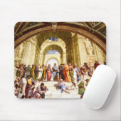 Raphael, Die Schule von Athen (1509) Mousepad (Mit Mouse)