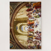 Raphael, Die Schule von Athen (1509) Puzzle (Vertikal)