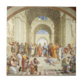 RAPHAEL - Die Schule von Athen 1511 Fliese (Vorderseite)