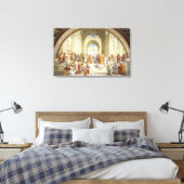 RAPHAEL - Die Schule von Athen 1512 Leinwanddruck (Insitu (Schlafzimmer))