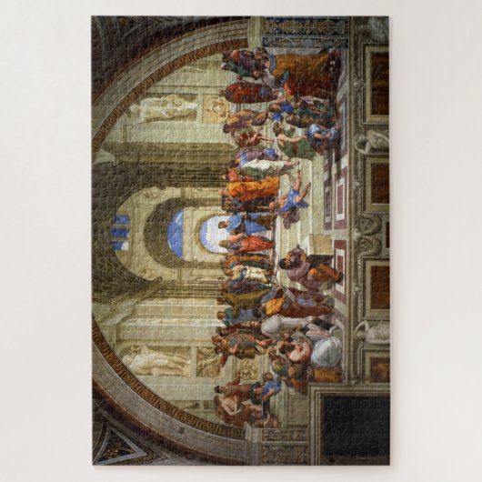 Raphael, "Die Schule von Athen" Puzzle (Vertikal)