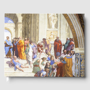Raphael Die Schule von Athen Renaissance-Kunst Gästebuch