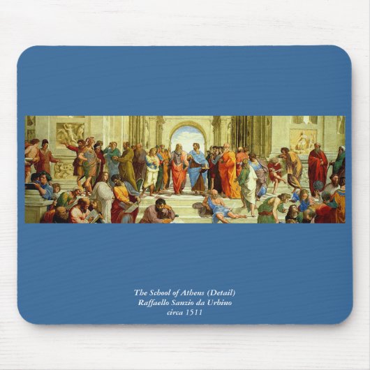RAPHAEL "die Schule von Athen" Sonderkommando Mousepad (Vorne)