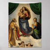 Raphael - Die Siena Madonna Poster (Vorne)