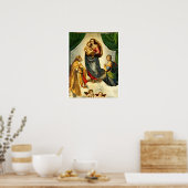 Raphael - Die Siena Madonna Poster (Küche)