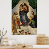 Raphael - Die Siena Madonna Poster (Küche)