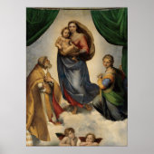 Raphael - Die Siena Madonna Poster (Vorne)