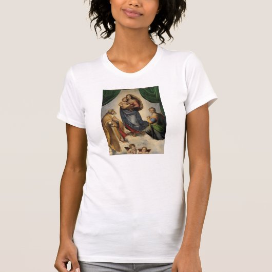 Raphael - Die Siena Madonna T-Shirt (Vorderseite)