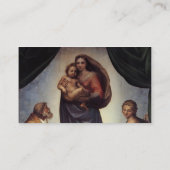 Raphael - Die Siena Visitenkarte (Rückseite)