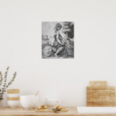 Raphael - die Venus entfernt eine Fähre von ihrem Poster (Küche)