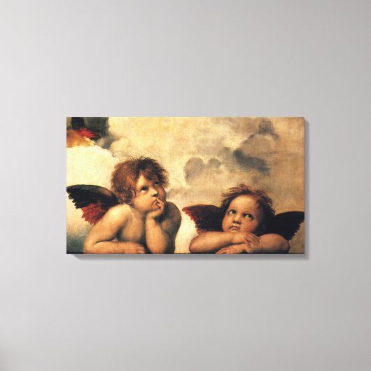 RAPHAEL - Engel 1512 Leinwanddruck (Vorderseite)