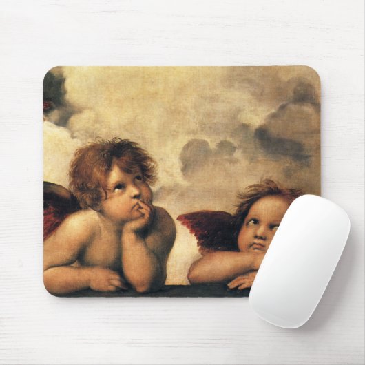 RAPHAEL - Engel 1512 Mousepad (Mit Mouse)