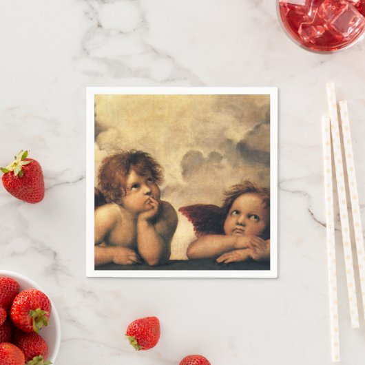 RAPHAEL - Engel 1512 Serviette (Beispiel)