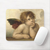 RAPHAEL-Engel 1 Mousepad (Mit Mouse)