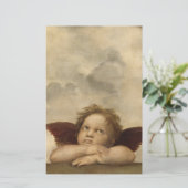 RAPHAEL-Engel 2 Briefpapier (Stehend Vorderseite)