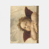 RAPHAEL-Engel 2 Fleecedecke (Vorderseite)