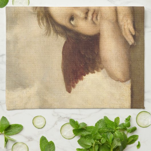 RAPHAEL-Engel 2 Geschirrtuch (Gefaltet)