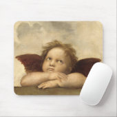 RAPHAEL-Engel 2 Mousepad (Mit Mouse)