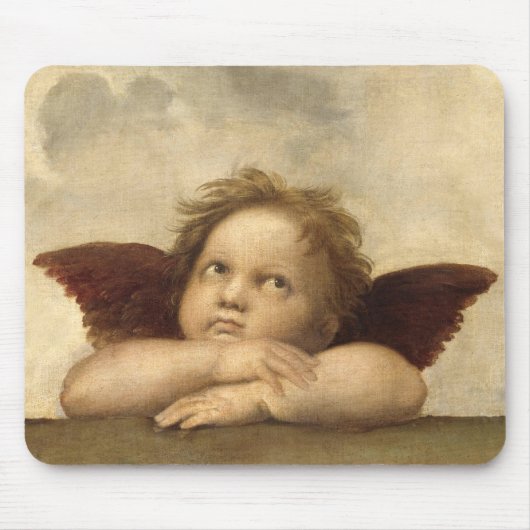 RAPHAEL-Engel 2 Mousepad (Vorne)