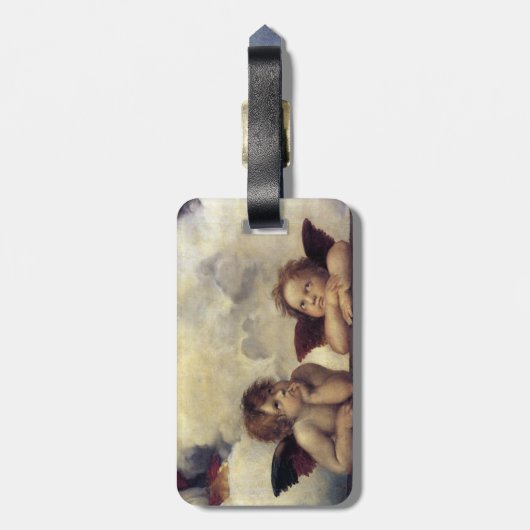 Raphael-Engel Gepäckanhänger (Rückseite vertikal)