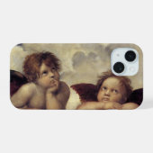 Raphael-Engel iPhone 15 Hülle (Rückseite (Horizontal))