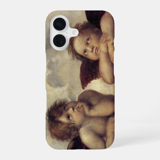 Raphael-Engel iPhone 16 Hülle (Rückseite)